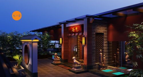 茶藝館設計藝術氛圍的烘托