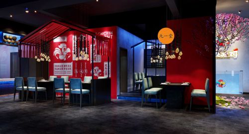 火鍋店設(shè)計中的色彩四大搭配技巧